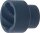 Spiral-Profil-Steckschlüssel-Einsatz / Schraubenausdreher | Antrieb Innenvierkant 12,5 mm (1/2") | SW 27 mm