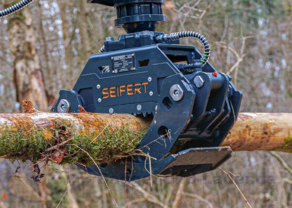 Seifert SLG 80 Holzgreifer passend für Lehnhoff MS01 / MS03 optimal geeignet für Minibagger 0,5 - 3 to. ( SLG.80-X-X-X )