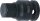Kraft-Bit-Einsatz | Länge 42 mm | Antrieb Innenvierkant 12,5 mm (1/2") | Innensechskant 17 mm