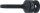 Kraft-Bit-Einsatz | Länge 75 mm | Antrieb Innenvierkant 12,5 mm (1/2") | T-Profil (für Torx) T45