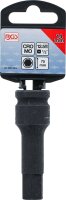 Kraft-Bit-Einsatz | Länge 75 mm | Antrieb Innenvierkant 12,5 mm (1/2") | Innensechskant 14 mm