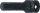 Kraft-Bit-Einsatz | Länge 75 mm | Antrieb Innenvierkant 12,5 mm (1/2") | Innensechskant 14 mm