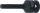 Kraft-Bit-Einsatz | Länge 75 mm | Antrieb Innenvierkant 12,5 mm (1/2") | Innensechskant 8 mm