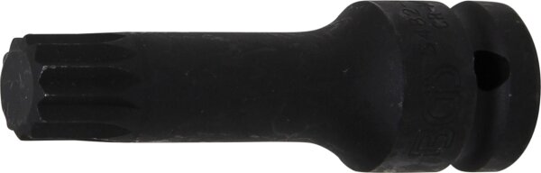Kraft-Bit-Einsatz | Länge 78 mm | Antrieb Innenvierkant 12,5 mm (1/2") | Innenvielzahn (für XZN) M16