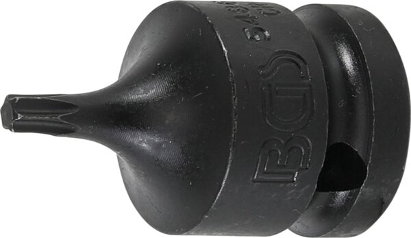 Kraft-Bit-Einsatz | Länge 42 mm | Antrieb Innenvierkant 12,5 mm (1/2") | T-Profil (für Torx) T25