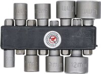 Steckschlüssel-Bit-Satz | Antrieb Außensechskant 6,3 mm (1/4") | SW 5 - 13 mm | 8-tlg.