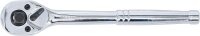 Umschaltknarre | Vollstahl | feinverzahnt | 3-in-1 | Abtrieb Außenvierkant 6,3 mm (1/4") / 10 mm (3/8") / 12,5 mm (1/2")