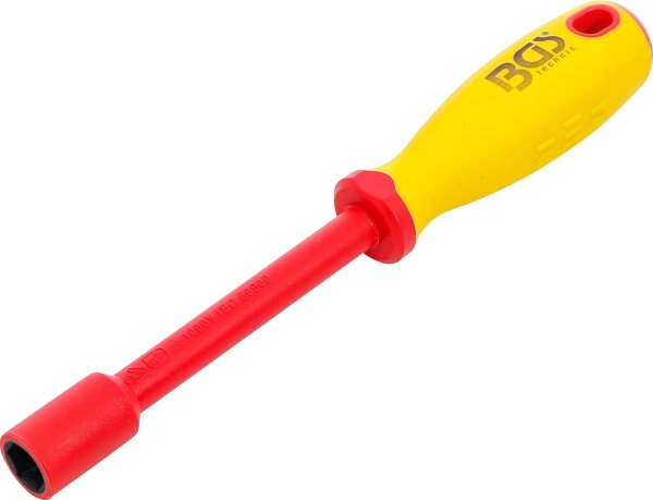 VDE-Steckschlüssel-Schraubendreher | Sechskant | SW 13 mm | Klingenlänge 125 mm