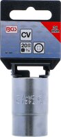 Steckschlüssel-Einsatz Zwölfkant | Antrieb Innenvierkant 20 mm (3/4") | SW 21 mm