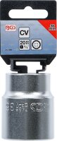 Steckschlüssel-Einsatz Zwölfkant | Antrieb Innenvierkant 20 mm (3/4") | SW 36 mm