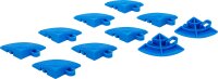 Kunststoff-Fliesen-Eckelement-Set | Klick-System | 57 x...