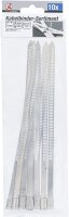 Kabelbinder-Sortiment | Edelstahl | rostfrei | 7,0 x 200...