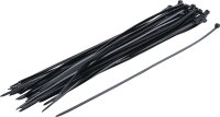 Kabelbinder-Sortiment | schwarz | 4,5 x 350 mm | 50-tlg.