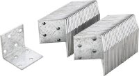 Winkelverbinder | 40 x 40 x 40 x 2 mm | Spar-Pack | 50 Stück