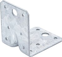 Winkelverbinder | mit Sicke | 70 x 70 x 55 x 2,5 mm