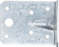 Winkelverbinder | mit Sicke | 70 x 70 x 55 x 2,5 mm