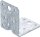 Winkelverbinder | mit Sicke | 70 x 70 x 55 x 2,5 mm | Spar-Pack | 25 Stück