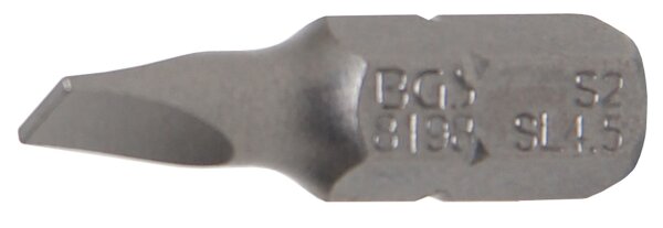 Bit | Länge 25 mm | Antrieb Außensechskant 6,3 mm (1/4") | Schlitz 4,5 mm