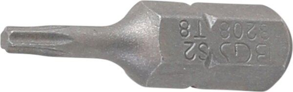 Bit | Länge 25 mm | Antrieb Außensechskant 6,3 mm (1/4") | T-Profil (für Torx) T8