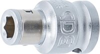 Bit-Adapter mit Haltekugel | Innenvierkant 10 mm...