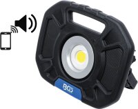 COB-LED-Arbeits-Strahler | 40 W | mit integrierten Lautsprechern