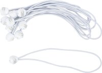 Spanngummi-Satz | mit Kugel | 27 cm | 10-tlg.
