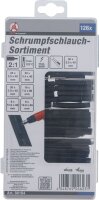 Schrumpfschlauch-Sortiment | schwarz | 126-tlg.