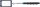 LED-Teleskop-Inspektionsspiegel | 285 - 870 mm
