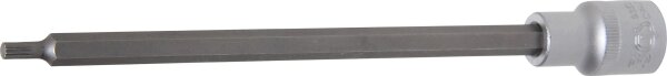 Bit-Einsatz | Länge 200 mm | Antrieb Innenvierkant 12,5 mm (1/2") | Innenvielzahn (für XZN) M5
