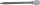 Bit-Einsatz | Länge 200 mm | Antrieb Innenvierkant 12,5 mm (1/2") | Innenvielzahn (für XZN) M5