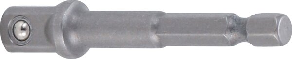 Adapter für Bohrmaschinen | Antrieb Außensechskant 6,3 mm (1/4") / Abtrieb Außenvierkant 10 mm (3/8")