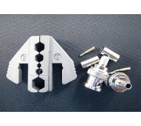 Crimpbacken für BNC-/TNC-Koaxialstecker | für Art. 1410, 1411, 1412