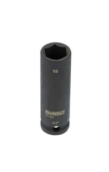 DEWALT Steckschluessel Lang 18mm 1/2 schlagfest