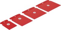 Japan-Spachtel-Satz | Kunststoff | 50 / 80 / 100 / 120 mm...