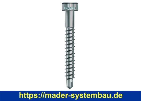 Eurotec Bohrschraube DiLo; Edelstahl gehärtet; TX25 5,0 x 28,5 mm; inkl. 1 x Bit VE:200