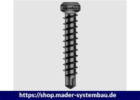 Eurotec Bohrschraube TX 20 5,0 x 30mm schwarz, inkl. Bit VE:100
