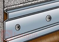 Eurotec Dichtdübel TK A2 Kupfer Ø 6,0 x 60 mm; Scheiben Ø 15 mm VE:100