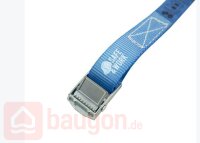 Eurotec Zurrgurt mit Klemmschloss 2,5 m x 25 mm VE:2