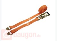 Eurotec Zurrgurt mit Ratsche und Spitzhaken 12 m x 50 mm VE:1