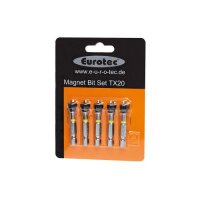 Eurotec Magnet-Bit-Set 50 mm; TX 20 gelb VE:5