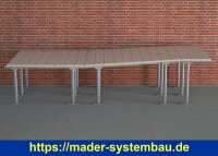 Eurotec Robusto Terrassenfuß HV 500 + 350 ohne Schrauben VE:2