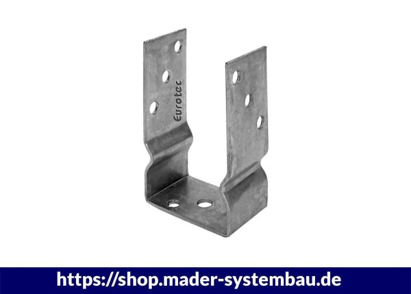 Eurotec U-Pfostenträger Gabelweite 101 mm VE:1