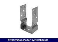 Eurotec U-Pfostenträger Gabelweite 101 mm VE:1