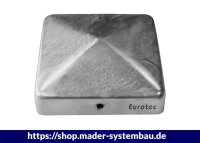 Eurotec Pfostenkappe Pyramide 101 mm Feuerverzinkt VE:1