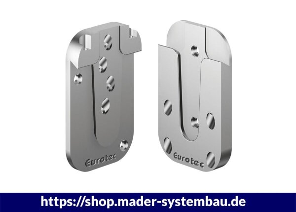Eurotec Magnus S 50 x 80 mm, Im Set á 20 = 10 Verbinder im Set á 10 Verbinder, inkl. Schrauben VE:10