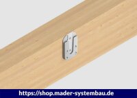 Eurotec Magnus S 50 x 80 mm, Im Set á 20 = 10 Verbinder im Set á 10 Verbinder, inkl. Schrauben VE:10