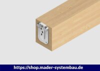 Eurotec Magnus S 50 x 100 mm, Im Set á 20 = 10 Verbinder im Set á 10 Verbinder, inkl. Schrauben VE:10