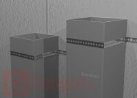 Eurotec Montagelochband verzinkt 10m Rolle Breite x Stärke(mm) 12 x 0,75 Loch: Ø5,0mm VE:5