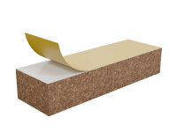 Eurotec Kork-Pad für Alu-Funktionsleiste DiLo 28 x 17 x 90 mm (B x H x L) VE:100