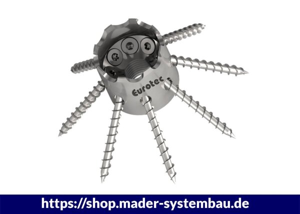 Eurotec Ideefix 30 Ø 30 mm, inkl. Schrauben 5,0 x 40 mm VE:25